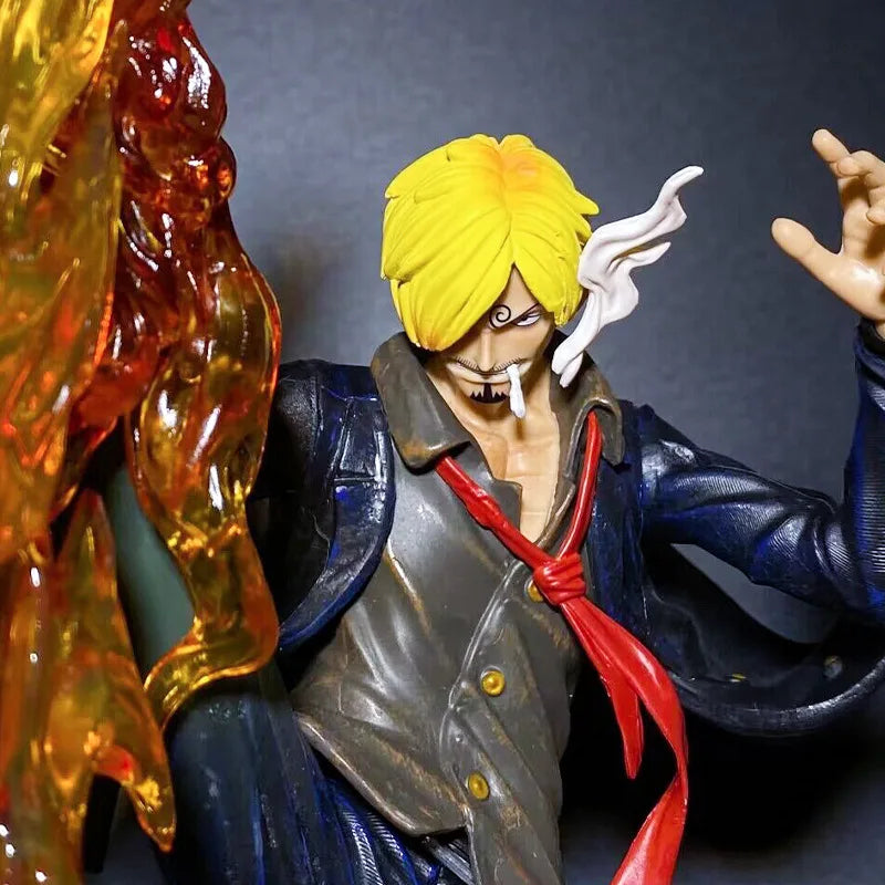 34cm One Piece Anime Figure Devil's Feet Sanji Figures PVC GK Statue Action Figure Model Statue Collection Decoration Toys Gift 34cm One Piece Anime Figure Devil's Feet Sanji Figures PVC GK Statue Action Figure Model Statue Collection Decoration Toys Gift